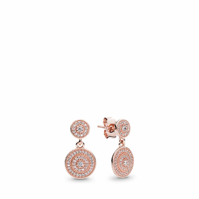 Pandora Rose™ Radiant Elegance Drop Earrings Egypt ZE3502497